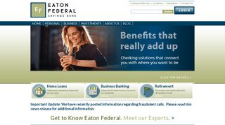 Eaton Federal Savings Bank |Community Banking in Michigan