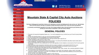 Login | Mountain State Auto Auction
