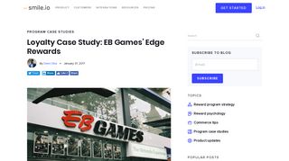 Loyalty Case Study: EB Games' Edge Rewards - Smile.io Blog