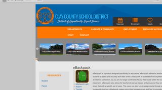 eBackpack • Page - Clay County USD 379, KS