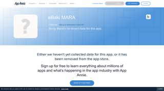 eBaki MARA App Ranking and Store Data | App Annie