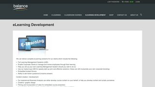 eLearning Development | eBalance
