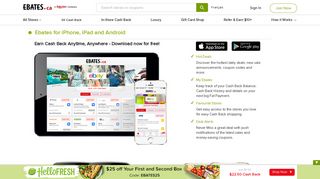 Ebates Mobile - Apps for iPhone, iPad and Android