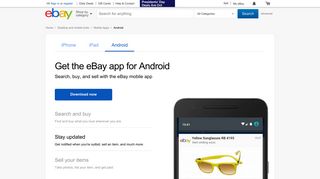 Get the eBay app for Android - eBay Anywhere