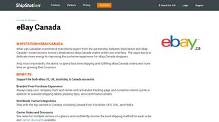 eBay Canada | ShipStation