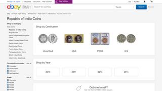 Republic of India Coins | eBay