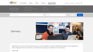 Germany - Find Jobs by Location - eBay Inc. Careers