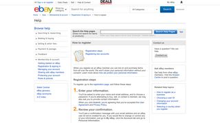 How to register - Ebay SG