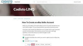 How To Create an eBay Seller Account – Codisto