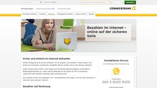 Im Internet bezahlen – Sicherheit bei Online-Shopping - Commerzbank