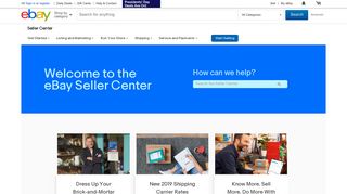 Seller Center - eBay