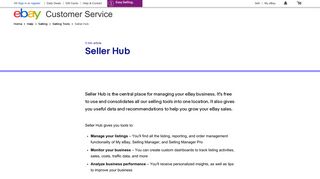 Seller Hub | eBay