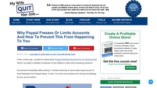 Why Paypal Freezes Or Limits Accounts And How To Prevent This ...
