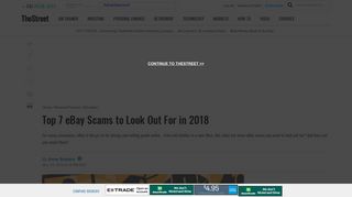 Top 7 eBay Scams to Look Out For in 2018 - TheStreet