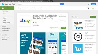 Sales, Deals & Discounts! Buy & Save with eBay - Apps on Google Play