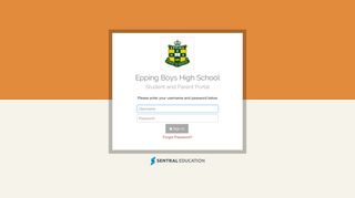 EBHS Intranet (Students) - Quick guide for parents