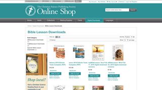 Bible Lesson Downloads - Digital Downloads