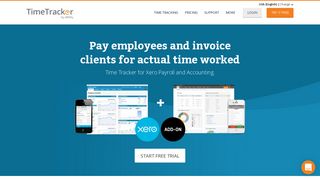 Time Tracker for Xero Payroll & Accounting | Timesheet & Payroll ...