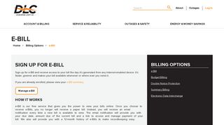 e-Bill | Duquesne Light Company