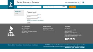 BBB Accredited Business Secure Login - Lower Mainland, Thompson ...