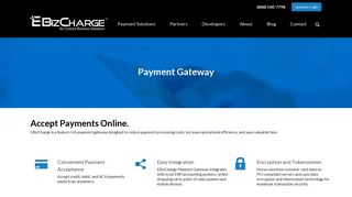 EBizCharge Payment Gateway