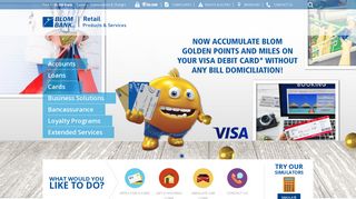 Bank Lebanon | Retail Bank Online | BLOM Bank Retail