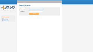Guest Sign-In - eBLVD