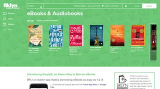 eBooks & Audiobooks | Brooklyn Public Library