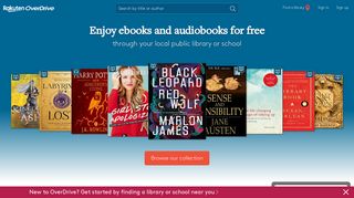 OverDrive (Rakuten OverDrive): eBooks, audiobooks and videos for ...