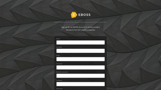 Create EBOSS Account – EBOSS