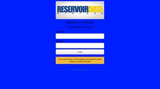 Reservoir Data Systems