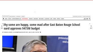 Why some are happy, some mad after East Baton Rouge School ...