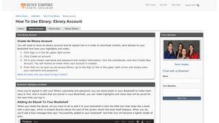 Ebrary Account - How To Use Ebrary - LibGuides at Empire State ...