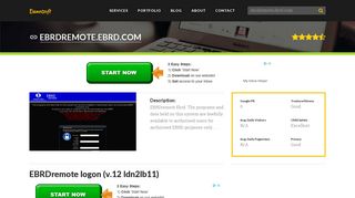 Welcome to Ebrdremote.ebrd.com - EBRDremote logon (v.12 ldn2lb11)