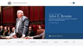 John E. Brooks | NY State Senate