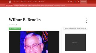 Wilbur E. Brooks | Obituaries | qconline.com