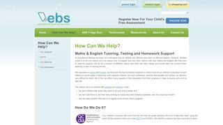 Educational Backup - affordable but effective Maths & English tutoring