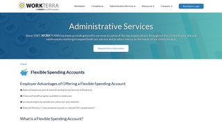 WORKTERRA - Administrative Services - Flexible Spending Accounts