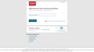 EBS Your Accounts Online
