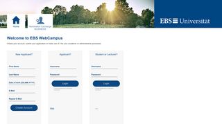 CampusNet EBS Universität für Wirtschaft und Recht