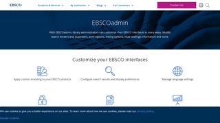 EBSCOadmin | EBSCO