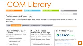 EBSCO Journals - Online Journals & Magazines - LibGuides at ...