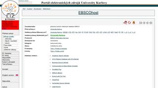 EIR Portal - EBSCOhost