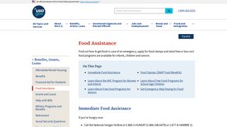 Food Assistance | USAGov