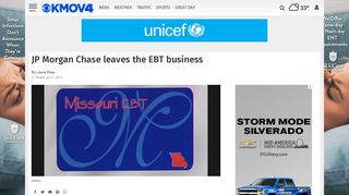 JP Morgan Chase leaves the EBT business | News Headlines | kmov ...