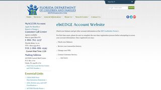 ebtEDGE Account Website | Florida Department of Children and ...