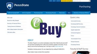 eBuy | Penn State Purchasing