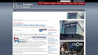 NABP(R) Selects BoardVantage | Adobe Flex Journal - Sys-Con Media