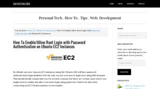 How To Enable/Allow Root Login with Password Authentication on ...