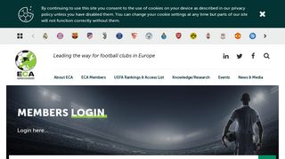 Members Login - ECA